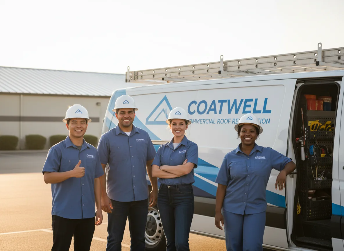 Commercial roof coating company in Spangler, PA